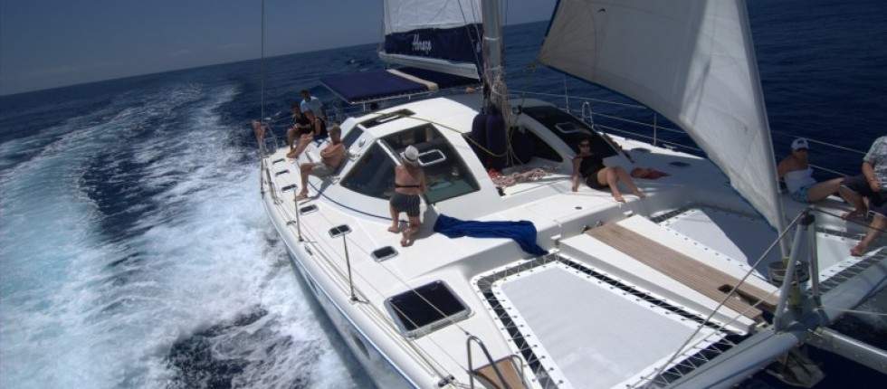 Privat Katamaran Charter auf Teneriffa