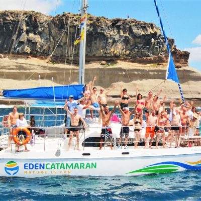 			2 horas excursion eden catamaran tenerife - 3 Stunden Ausflug mit dem Eden-Katamaran, um Delfine und/oder Wale zu sehen